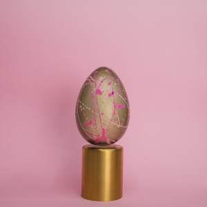 Dark Chocolate, Rhubarb & Raspberry with a hint of Ginger Easter Egg