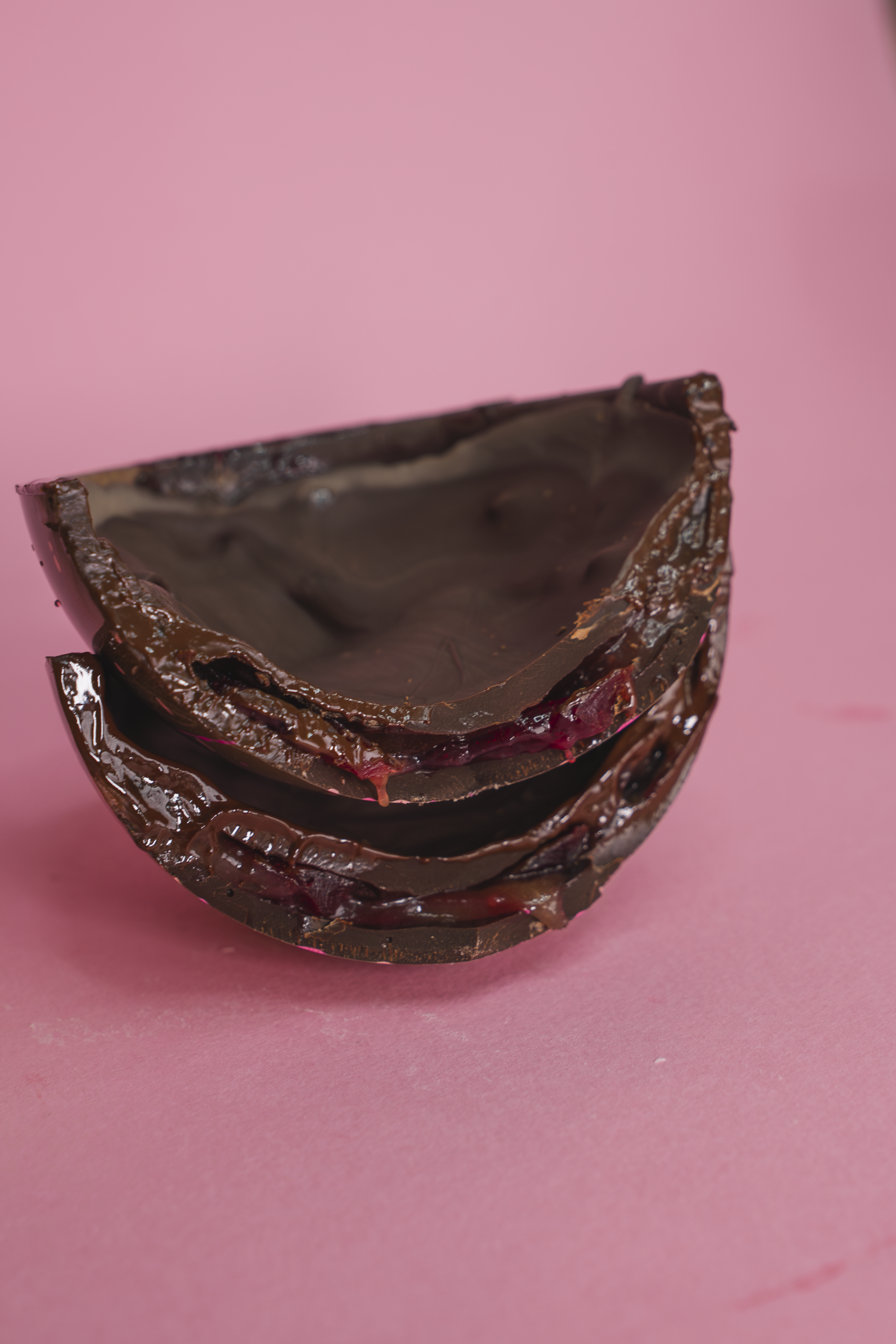 Dark Chocolate, Rhubarb & Raspberry with a hint of Ginger Easter Egg - Image 4